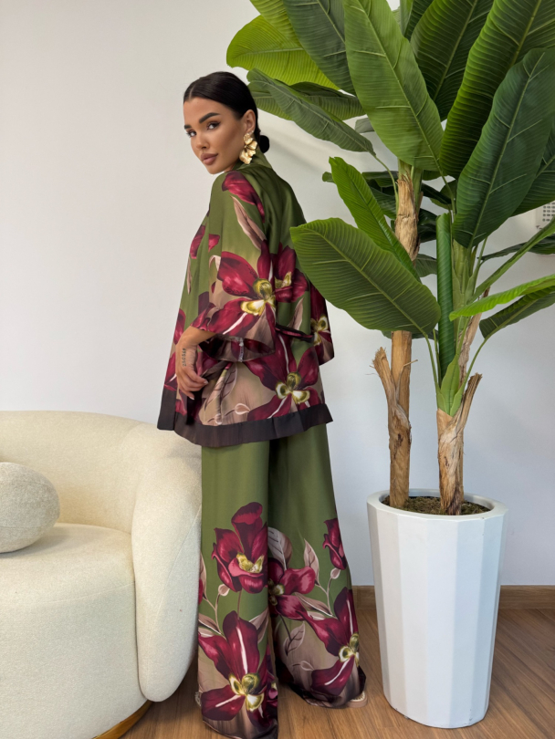 Pantaloni Fenity Olive