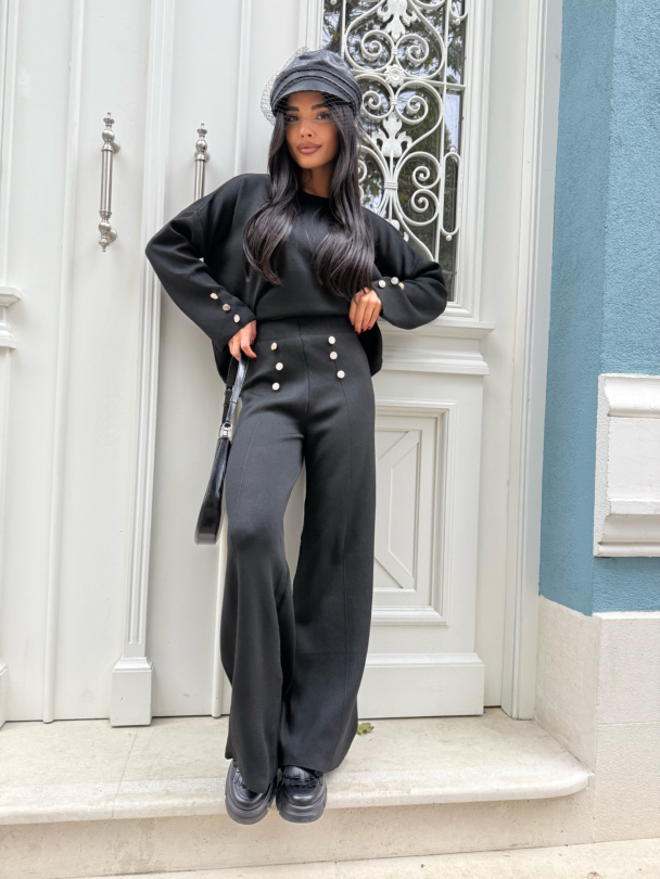 Pantaloni Feral Black