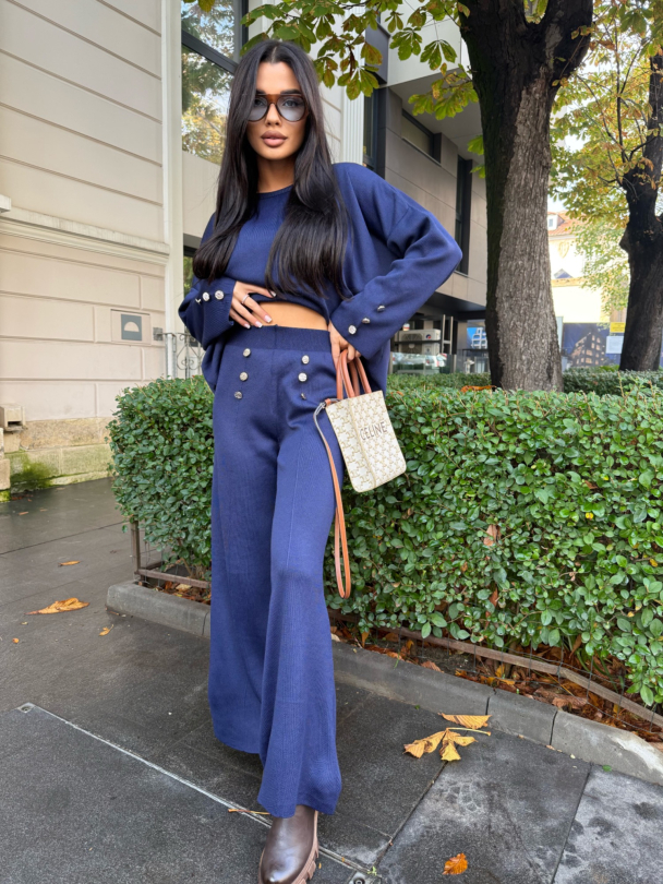 Pantaloni Feral Blue