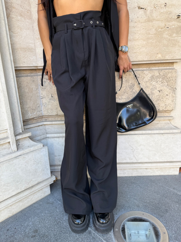 Pantaloni Figma Black