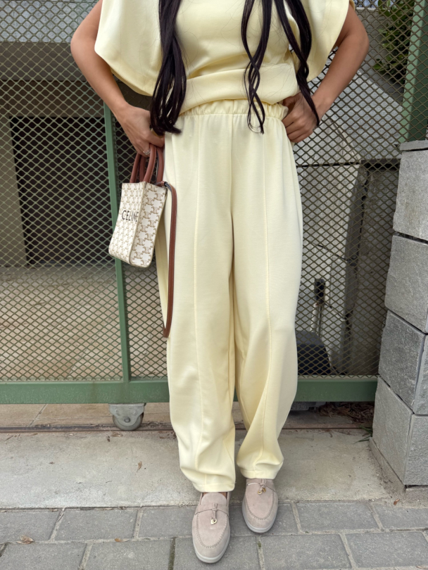 Pantaloni Foresta Butter Yellow