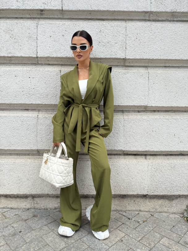 Pantaloni Hemany Olive