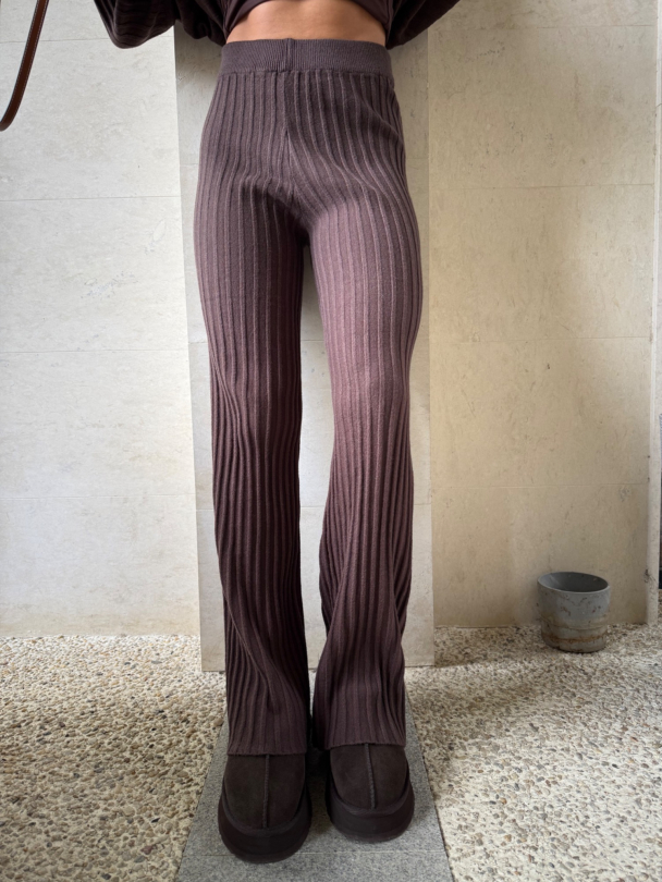 Pantaloni Isolde Chocolate