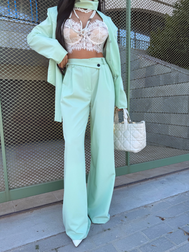 Pantaloni Kevin Matcha