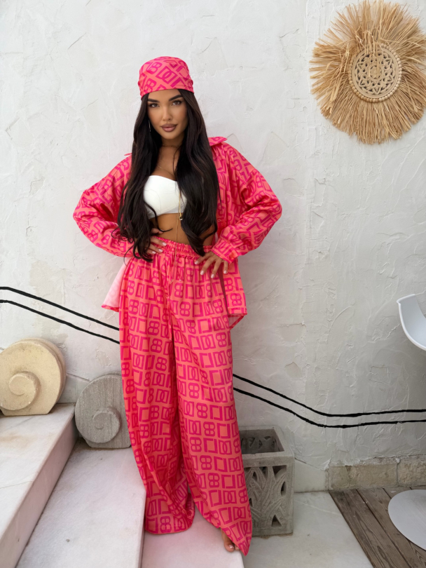 Pantaloni Lambadas Mango Crush
