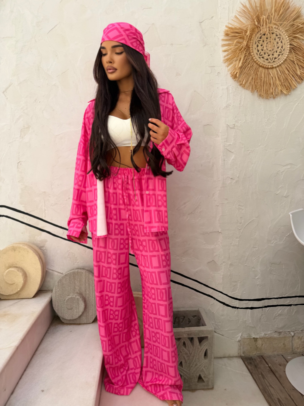 Pantaloni Lambady Barbie Pink