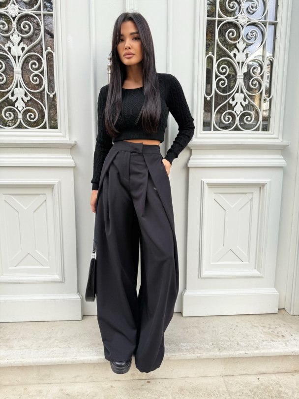 Pantaloni Lyselle Black