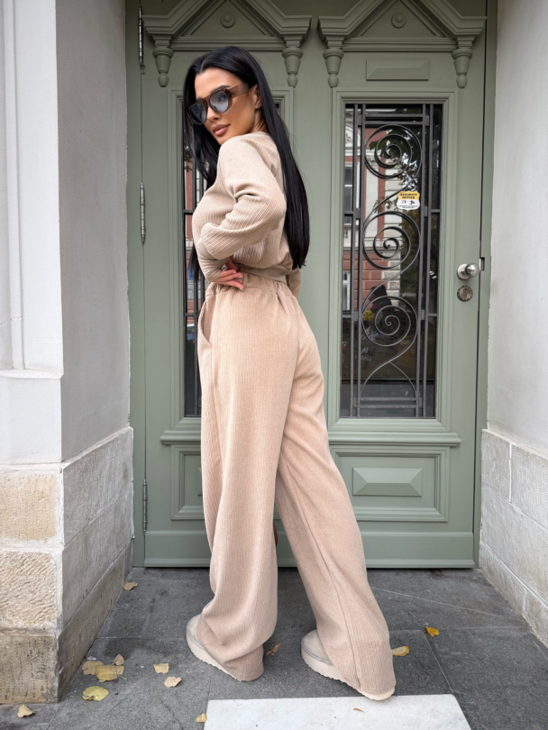 Pantaloni Madelina Mocha Mousse