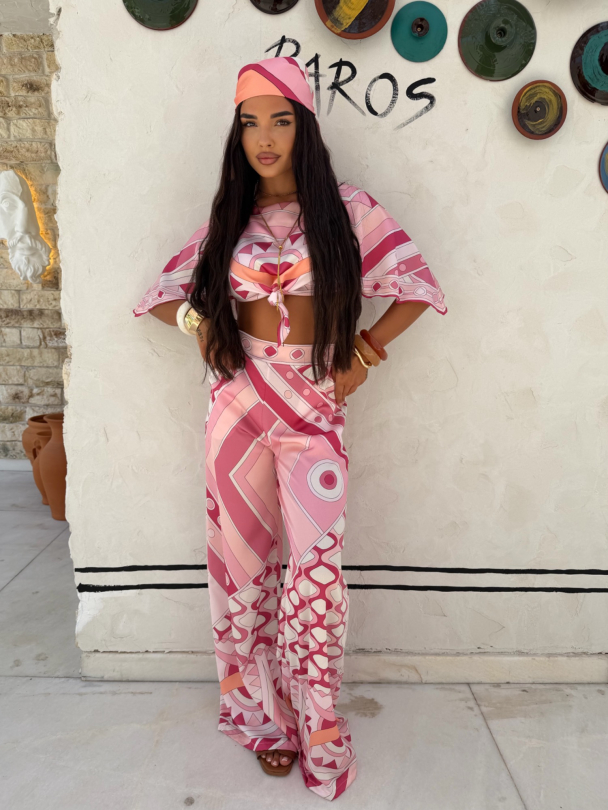 Pantaloni Мajestic Strawberry Milkshake