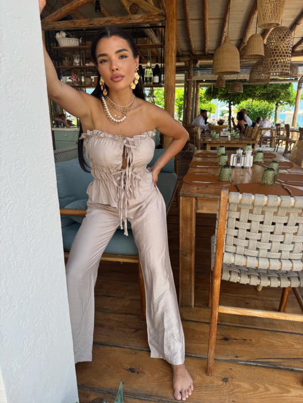 Pantaloni Milenita Cappuccino