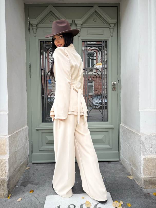 Pantaloni Nanna Latte