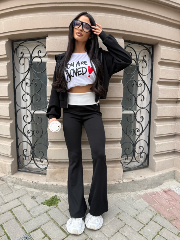 Pantaloni Nicolo Black