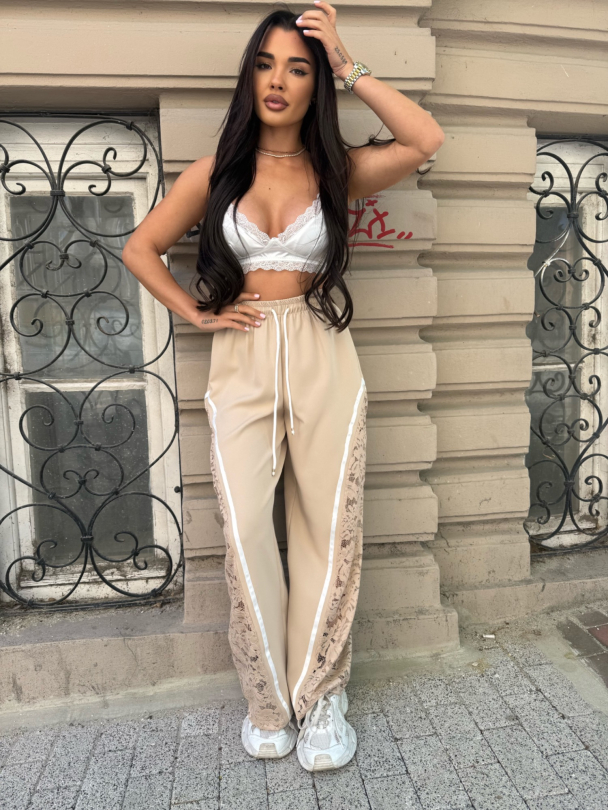 Pantaloni Ronnys Ice Coffee
