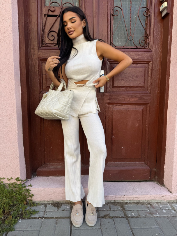 Pantaloni Savana Creamy