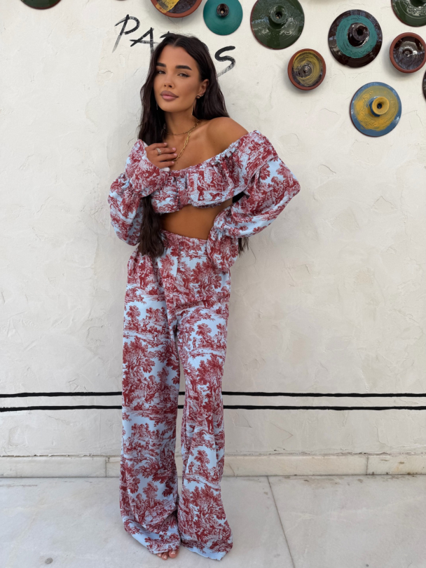 Pantaloni Soneva Terracota Rose