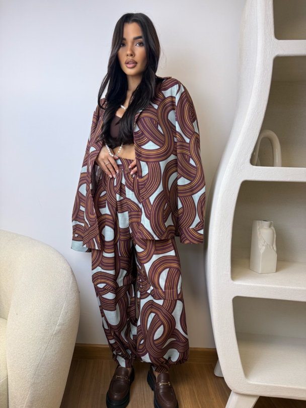 Pantaloni Stone Wash