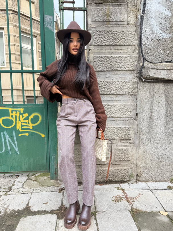 Pantaloni Temptation Mocha Mousse