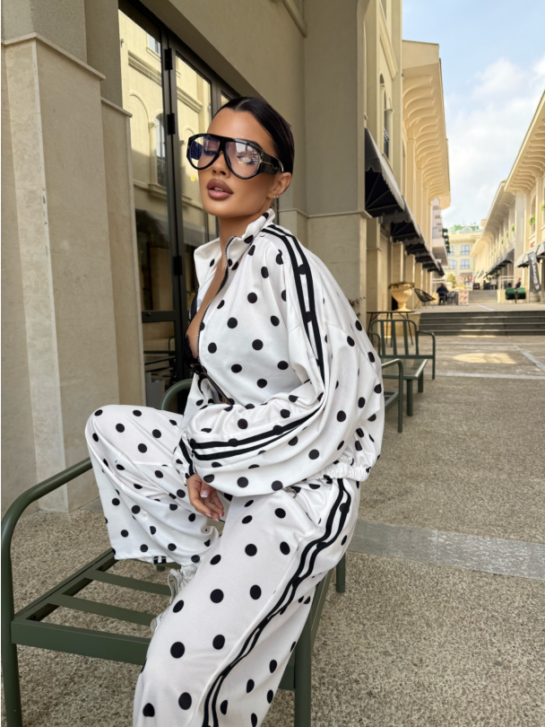 Pantaloni Totty White