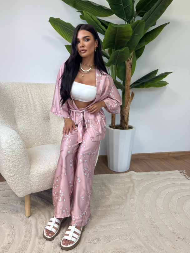 Pantaloni Zalia Baby Pink