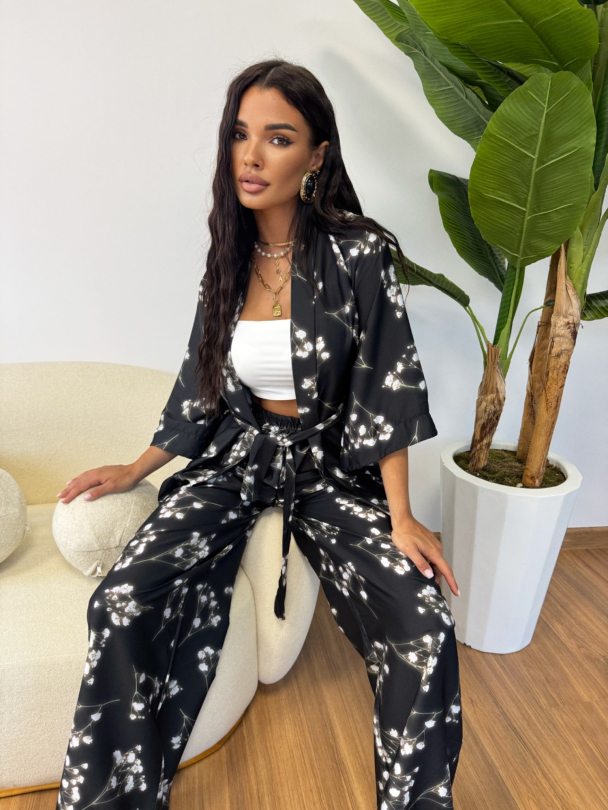 Pantaloni Zalia Black