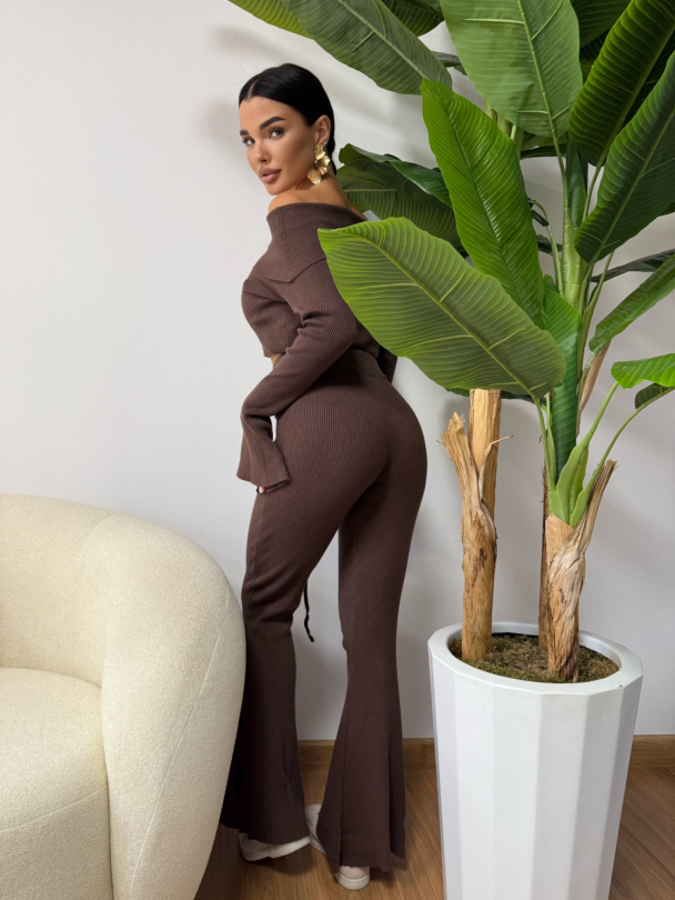 Pantaloni  Addison Chocolate