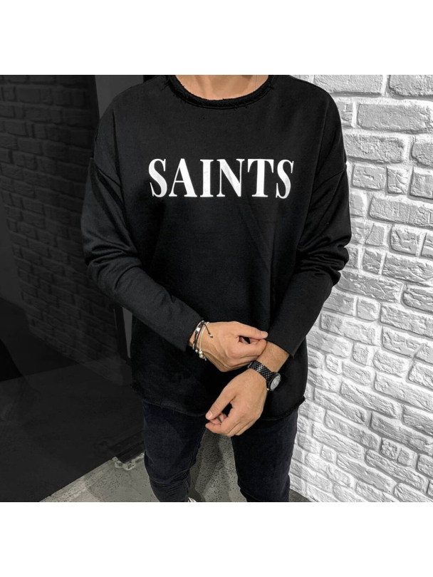 Bluza solida de toamna Saints