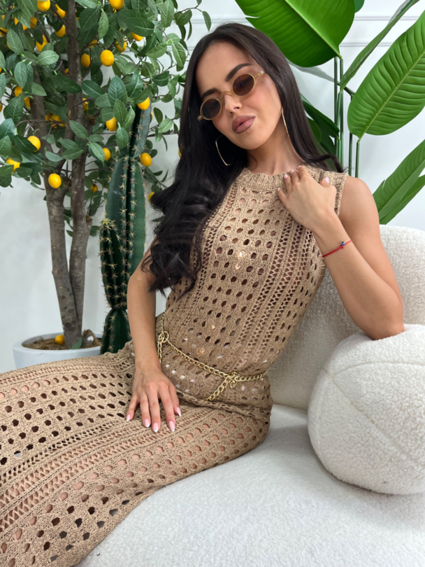 Rochie de plajă Glamour Gold