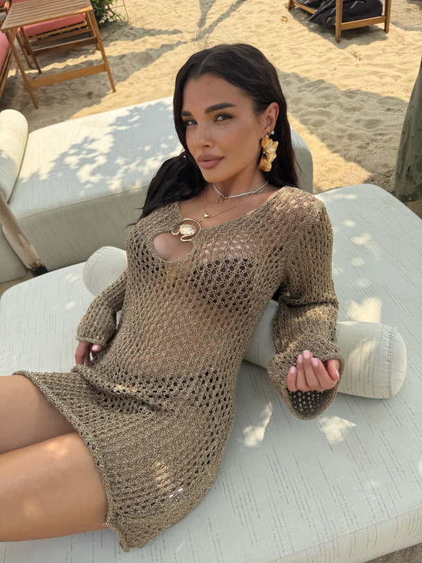 Rochie de plajă Seggo Bronze