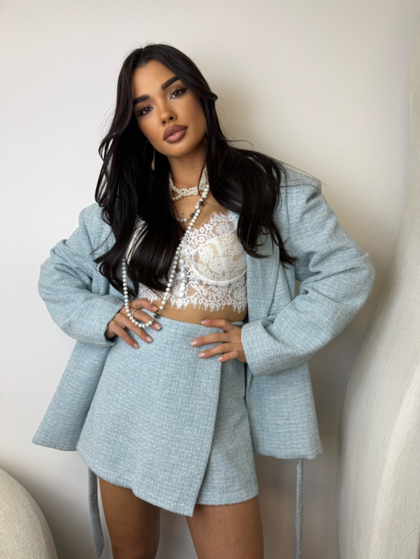 Fustă-pantaloni Bonjour Spring Baby Blue