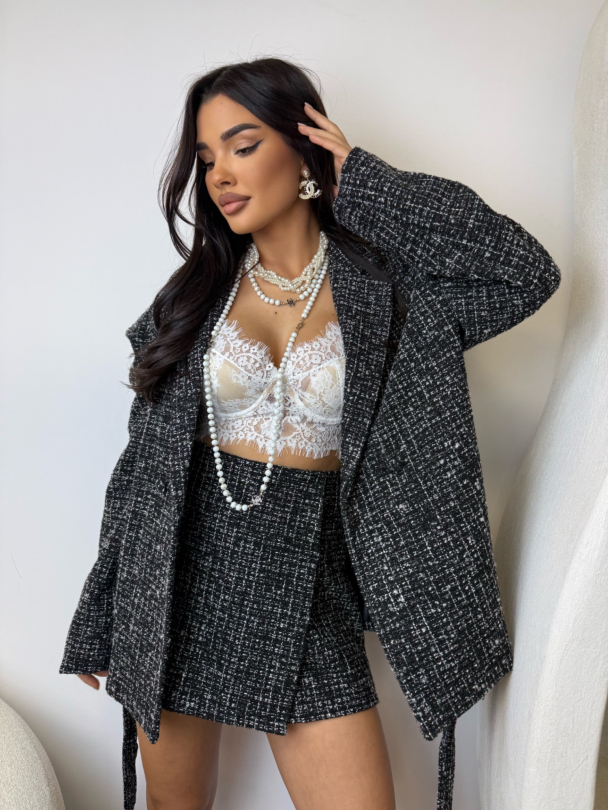 Fusta- pantaloni Bonjour Spring Black