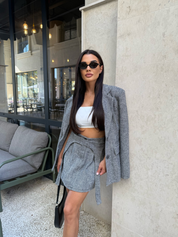 Fusta Caramel Glow Grey