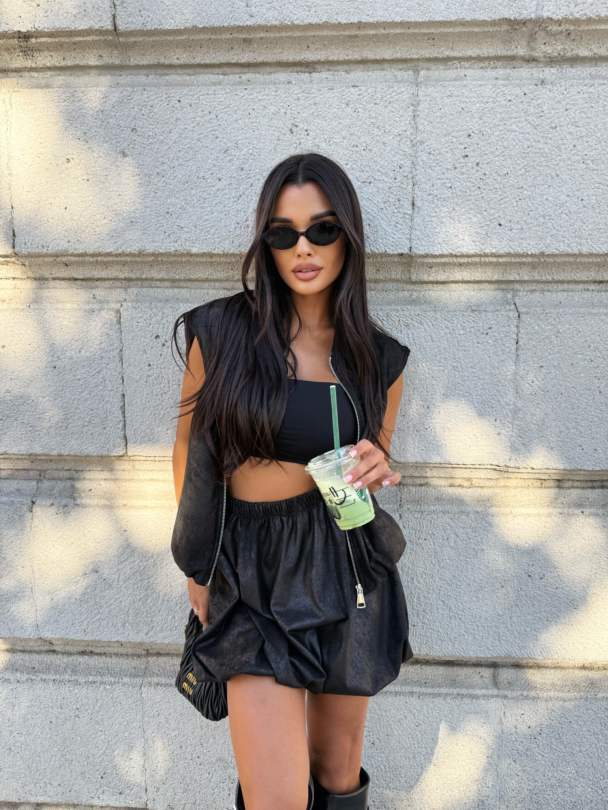 Fusta Fiorella Black