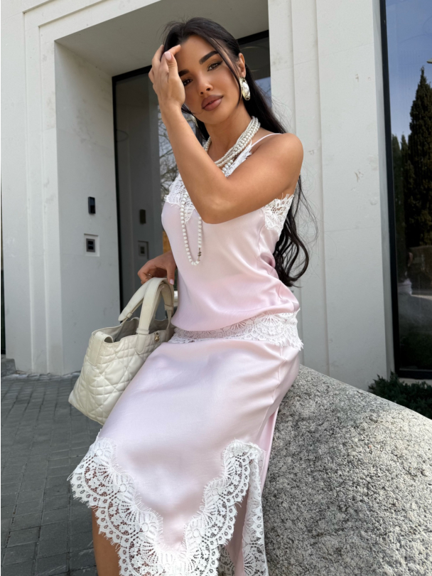 Fusta Persons Baby Pink