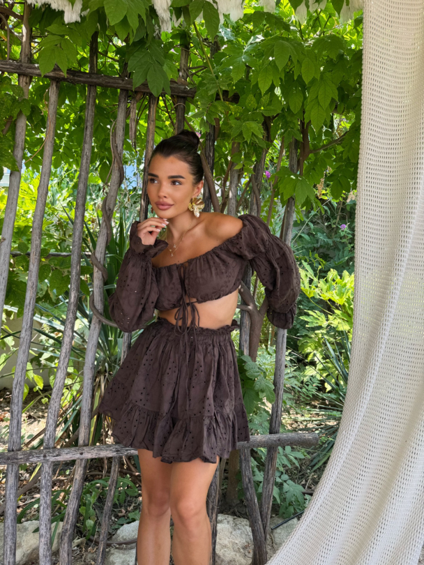 Fustă  Santa Maria Dark Chocolate