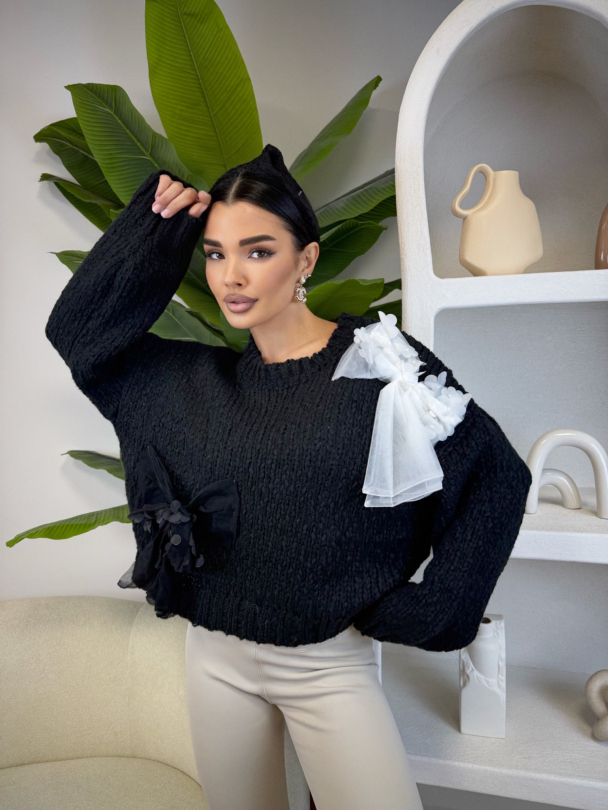 Pulover Inner Calm Black