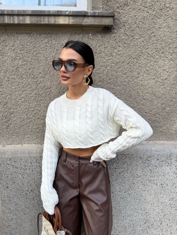 Pulover Mireline Milky