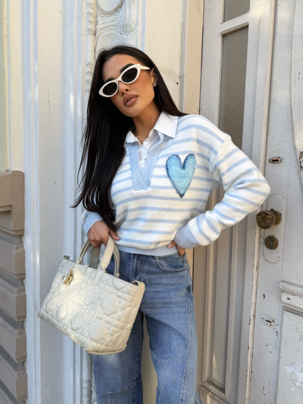 Pulover Shuffle Blue