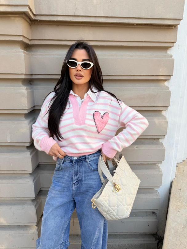 Pulover Shuffle Pink