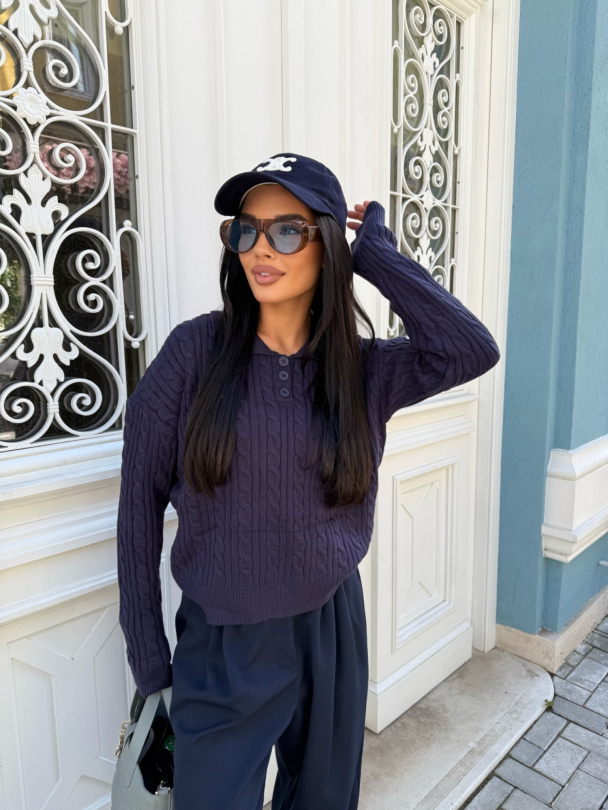 Pulover Trento Indigo