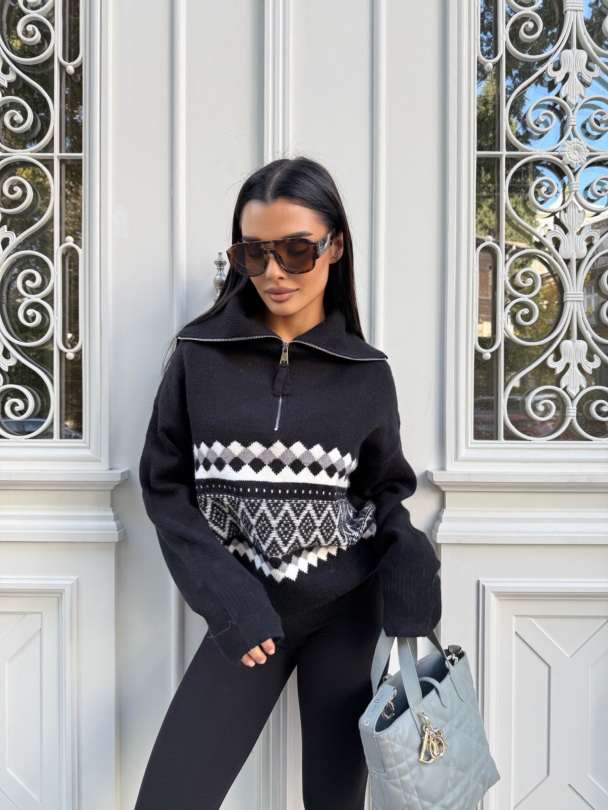 Pulover Urban Calm Black