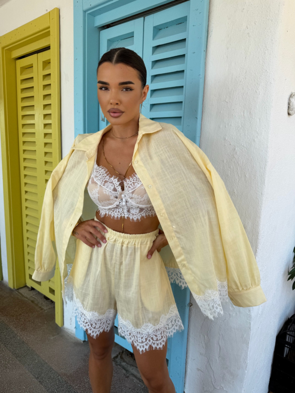 Camasa Amangiri Butter Yellow