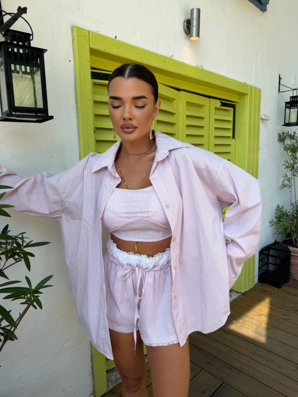 Camasa Eden Bay Baby Pink