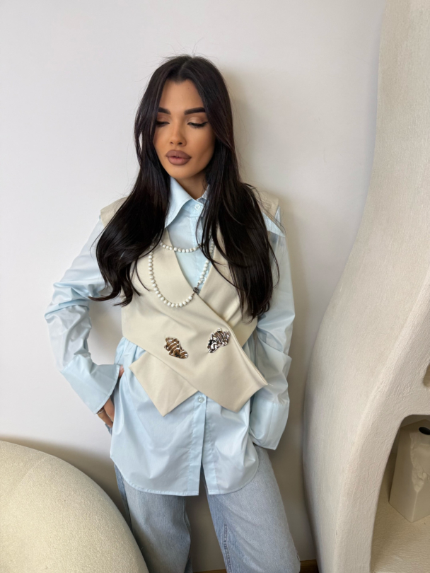 Camasa Maribella Blue