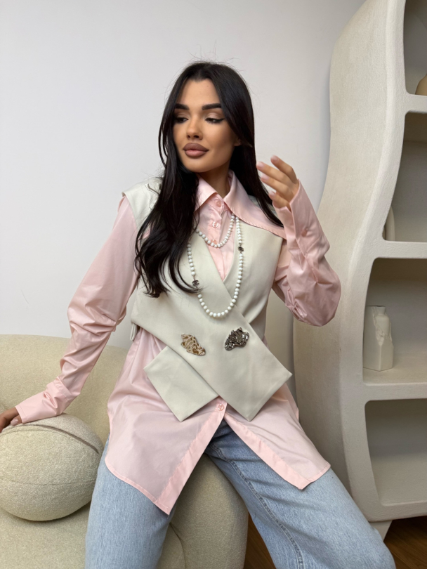 Camasa Maribella Pink