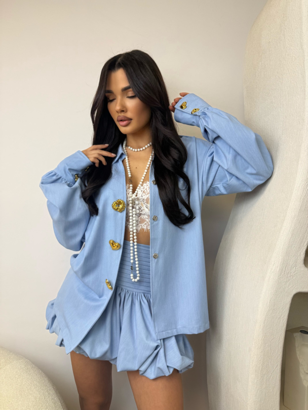 Camasa Metilldas Baby Blue