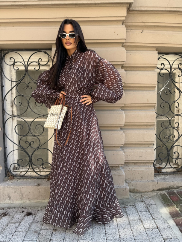 Rochie Aluna Dark Chocolate