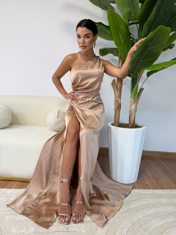 Rochie Auroria Caramel 