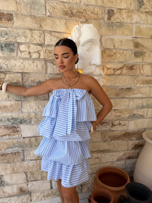 Rochie Bellini Hot Blue