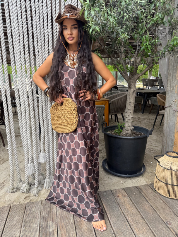 Rochie Berella Dark Chocolate