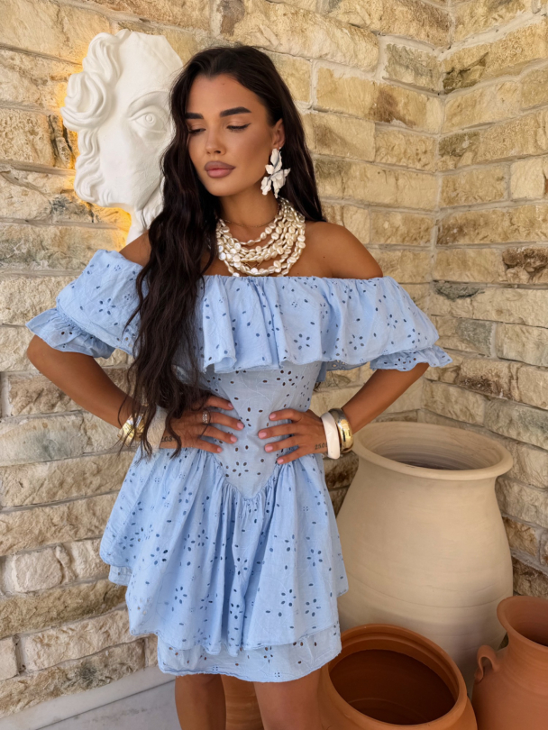 Rochie Epoque Baby Blue